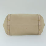 Salvatore Ferragamo Beige Leather Shoulder Bag (Pre-Owned)