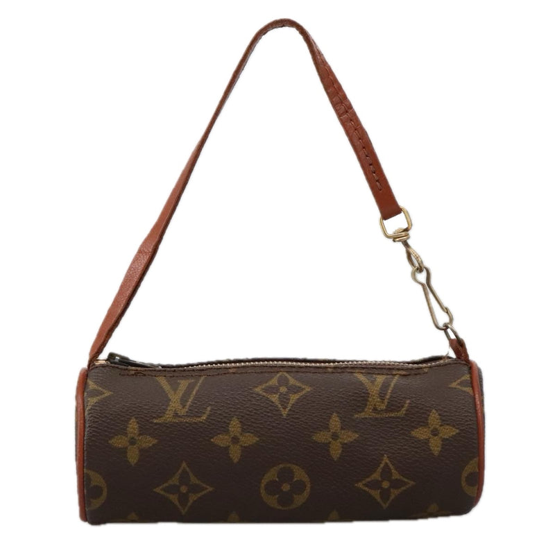 Louis Vuitton Papillon Brown Canvas Clutch Bag (Pre-Owned)