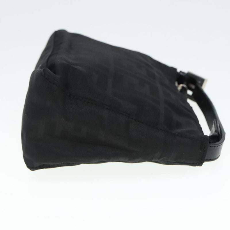 Fendi Black Canvas Handbag (Pre-Owned)