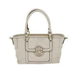 Tory Burch White Leather Handbag (Pre-Owned)