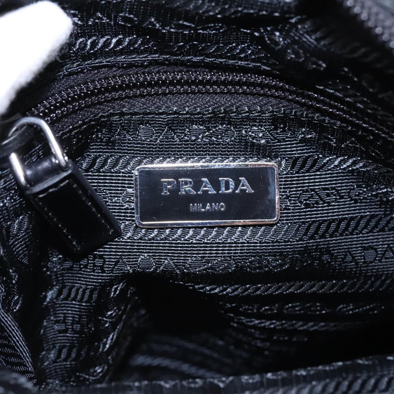 Prada Black Synthetic Shoulder Bag (Pre-Owned)