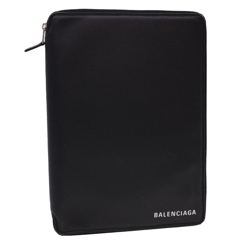 Balenciaga - Black Leather Wallet  (Pre-Owned)