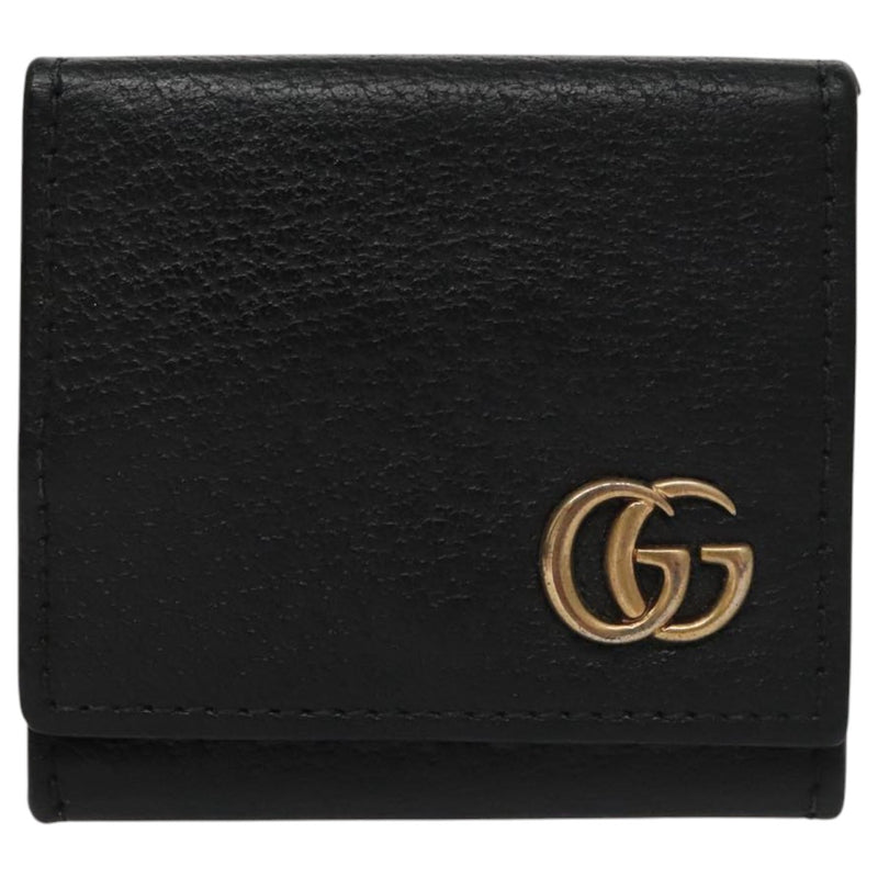 Gucci Marmont Black Leather Wallet  (Pre-Owned)