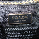 Prada Black Leather Shoulder Bag (Pre-Owned)