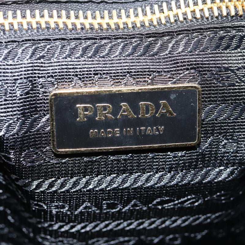 Prada Black Leather Shoulder Bag (Pre-Owned)