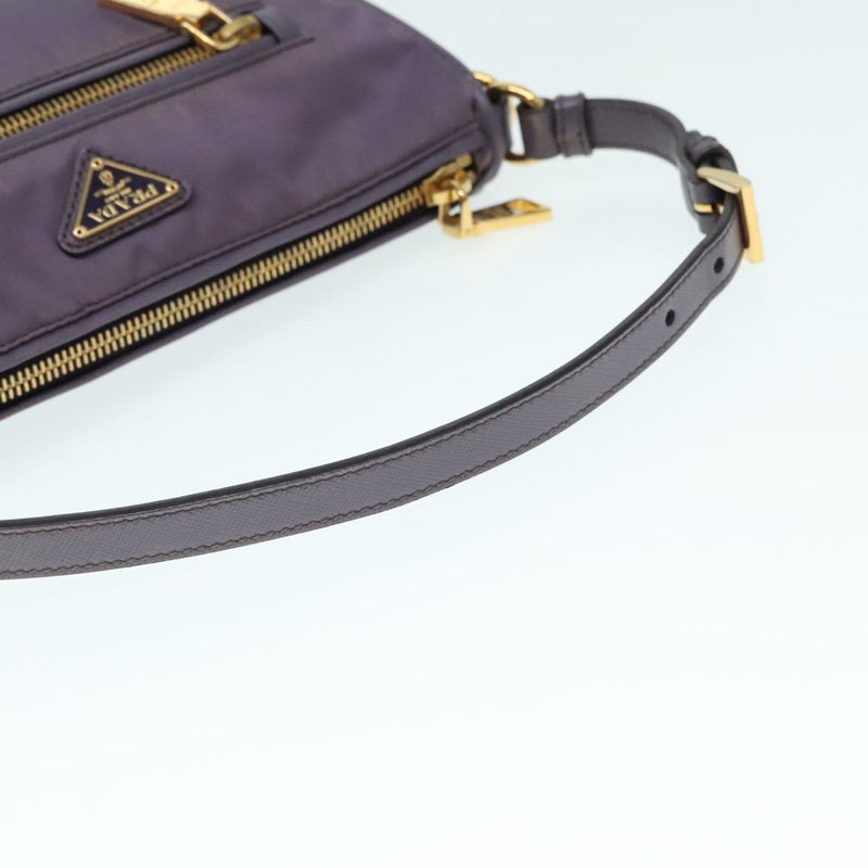 Prada Purple Synthetic Handbag (Pre-Owned)