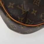 Louis Vuitton Odeon Brown Canvas Shoulder Bag (Pre-Owned)