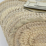 Chloé Mercy Beige Wood Handbag (Pre-Owned)