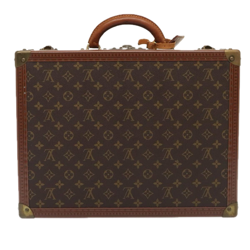 Louis Vuitton Cotteville Brown Canvas Travel Bag (Pre-Owned)