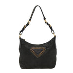 Prada Black Leather Shoulder Bag (Pre-Owned)