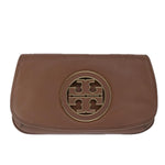 Tory Burch Brown Leather Shoulder Bag (Pre-Owned)