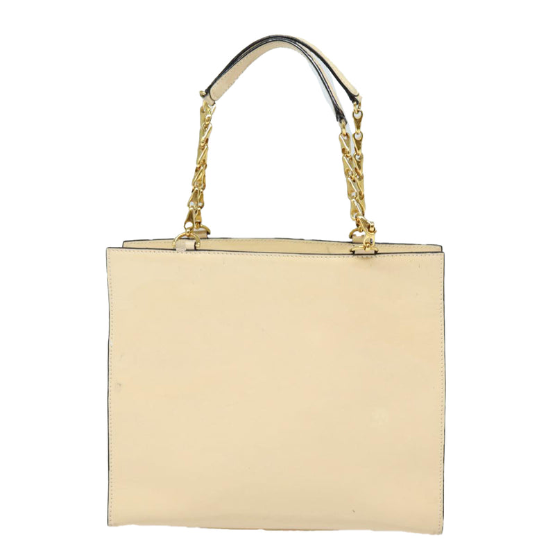 Céline - Beige Leather Shoulder Bag (Pre-Owned)