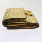 Fendi Zucca Gold Canvas Wallet  (Pre-Owned)