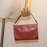 Prada -- Orange Vinyl Handbag (Pre-Owned)