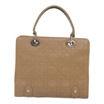 Dior D-Joy Beige Leather Handbag (Pre-Owned)