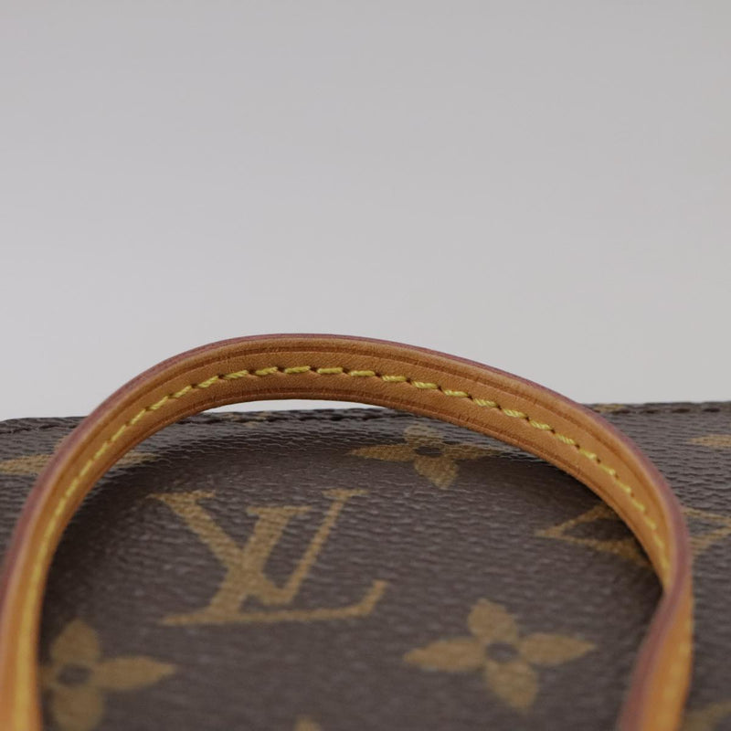 Louis Vuitton Pochette Accessoire Brown Canvas Clutch Bag (Pre-Owned)