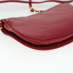 Tory Burch Red Leather Shoulder Bag (Pre-Owned)