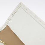 Dior Trotter White Canvas Wallet  (Pre-Owned)