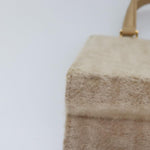 Fendi Beige Canvas Handbag (Pre-Owned)