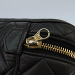 Chanel Vanity Black Leather Handbag (Pre-Owned)