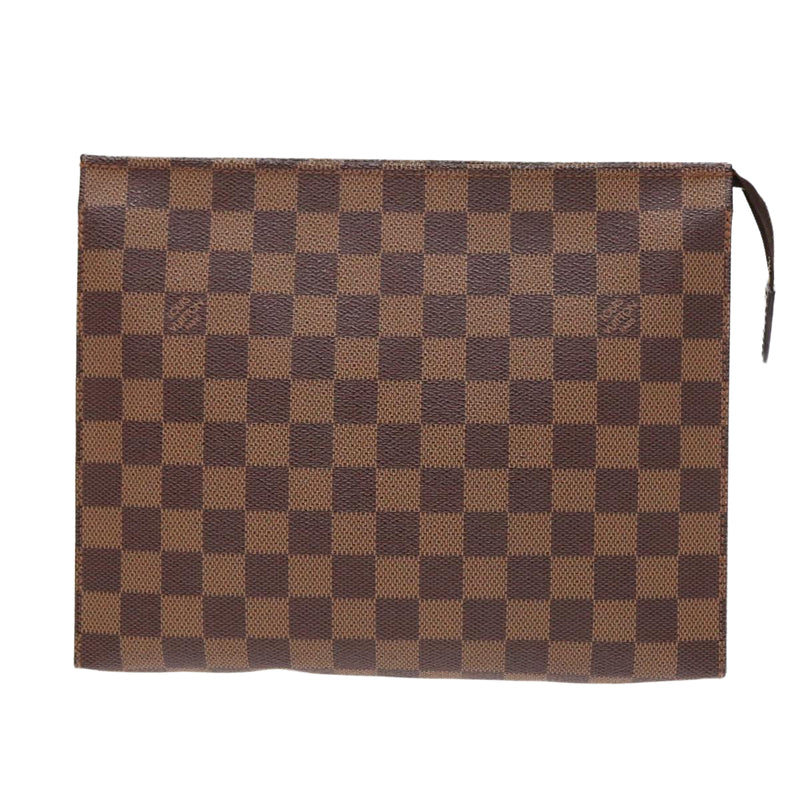 Louis Vuitton Trousse De Toilette Brown Canvas Wallet  (Pre-Owned)