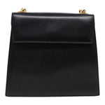 Salvatore Ferragamo Black Leather Shoulder Bag (Pre-Owned)