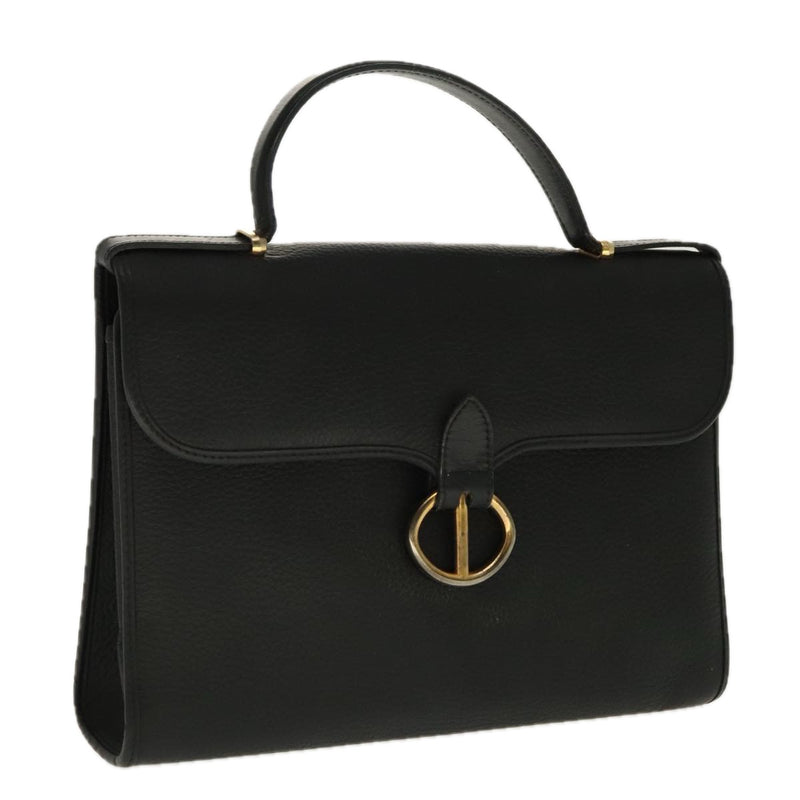 Dior Black Leather Handbag (Pre-Owned)