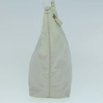 Prada White Synthetic Shoulder Bag (Pre-Owned)