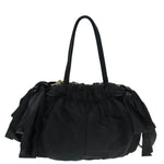 Prada Tessuto Black Synthetic Handbag (Pre-Owned)