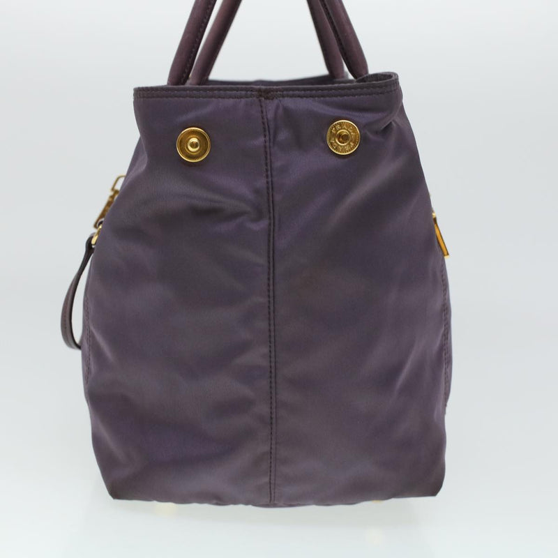 Prada Purple Synthetic Handbag (Pre-Owned)