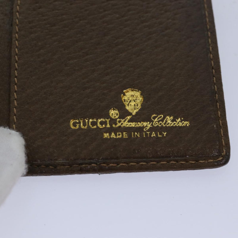 Gucci Gg Supreme Beige Canvas Wallet  (Pre-Owned)