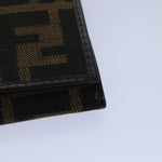 Fendi Zucca Brown Canvas Wallet  (Pre-Owned)