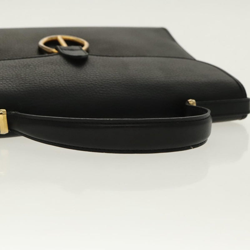 Dior Black Leather Handbag (Pre-Owned)