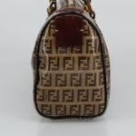 Fendi Beige Canvas Handbag (Pre-Owned)