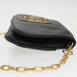 Tory Burch Black Leather Shoulder Bag (Pre-Owned)