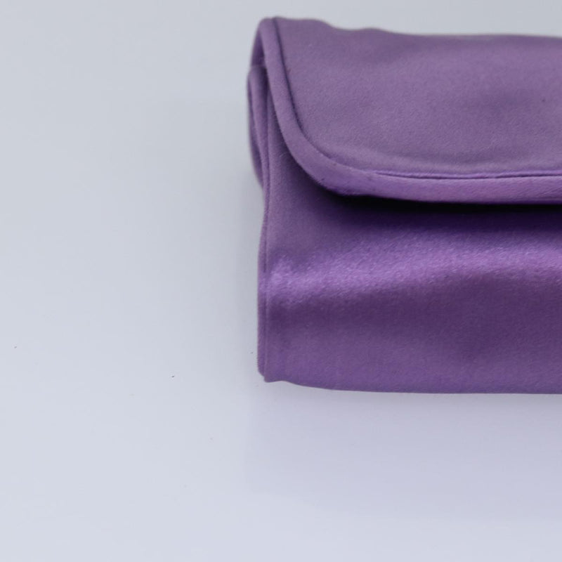 Prada -- Purple Silk Clutch Bag (Pre-Owned)