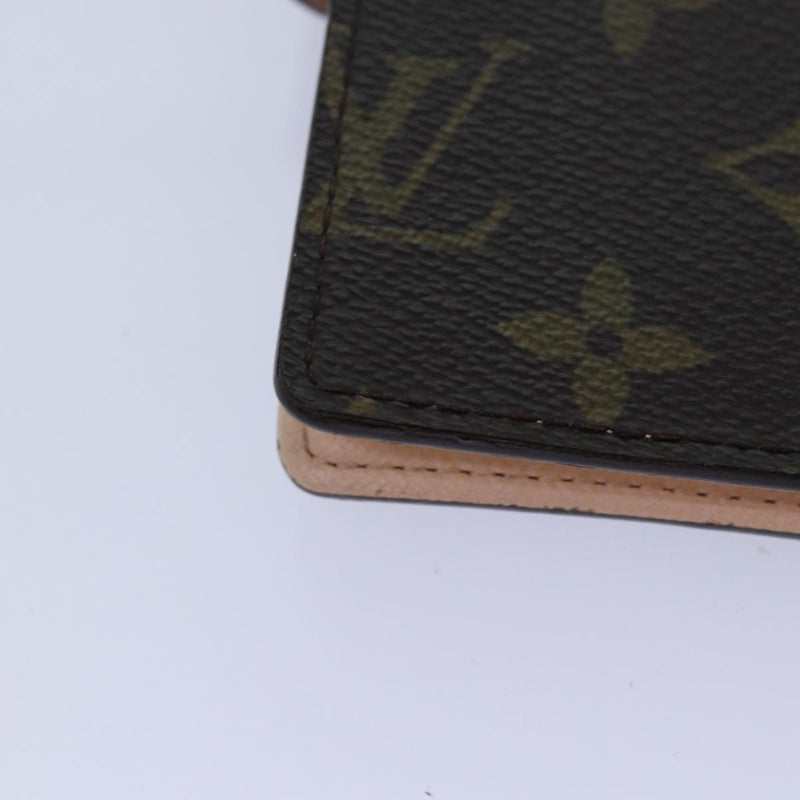 Louis Vuitton Agenda Cover Brown Canvas Wallet  (Pre-Owned)