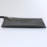 Balenciaga Black Leather Clutch Bag (Pre-Owned)