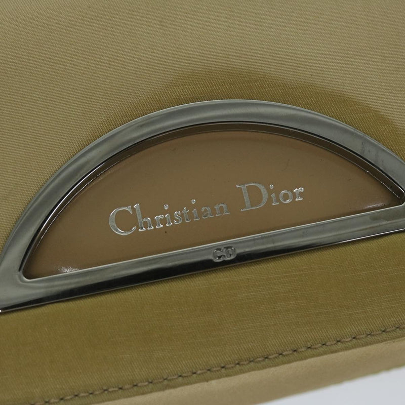 Dior Maris Pearl Khaki Synthetic Shoulder Bag (Pre-Owned)