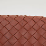 Bottega Veneta Intrecciato Pink Leather Wallet  (Pre-Owned)