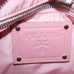 Prada Re-Nylon Grey Synthetic Shoulder Bag (Pre-Owned)