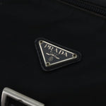 Prada Black Synthetic Shoulder Bag (Pre-Owned)