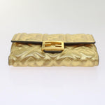 Fendi Zucca Gold Canvas Wallet  (Pre-Owned)