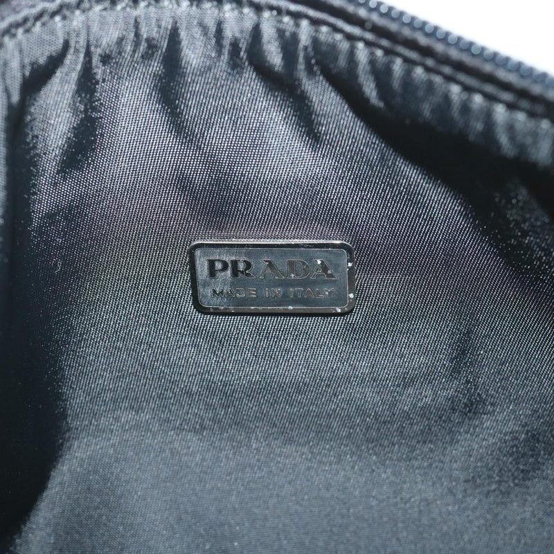 Prada Silver Wool Clutch Bag (Pre-Owned)