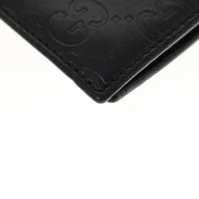 Gucci Black Leather Wallet  (Pre-Owned)