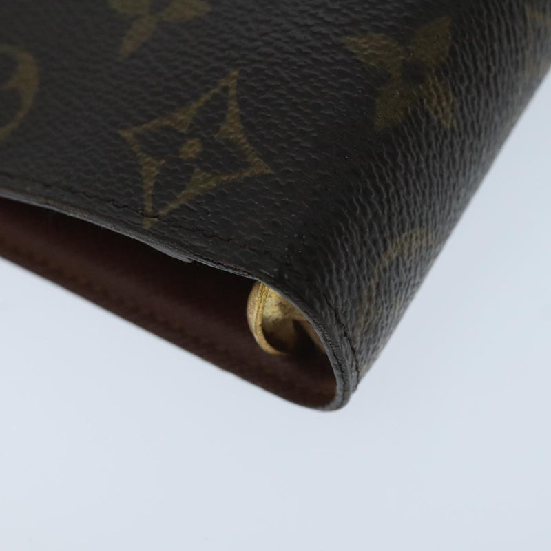 Louis Vuitton Agenda Mm Brown Canvas Wallet  (Pre-Owned)