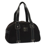 Burberry Black Canvas Handbag (Pre-Owned)