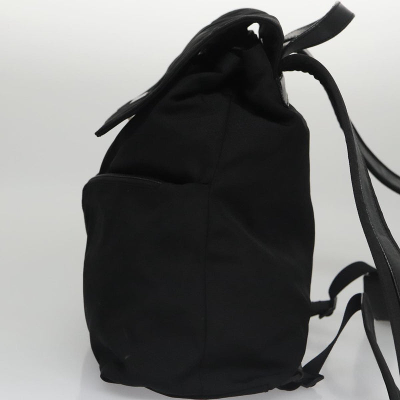 Gucci Black Synthetic Backpack Bag (Pre-Owned)