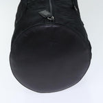 Prada Re-Nylon Black Synthetic Travel Bag (Pre-Owned)