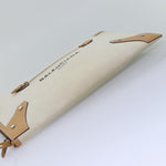 Balenciaga Beige Canvas Clutch Bag (Pre-Owned)